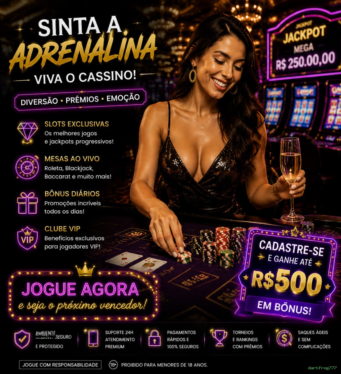 dartfrog777 slots no app
